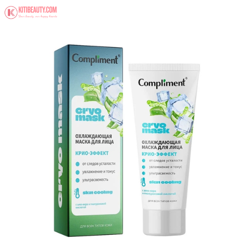 Mặt nạ Compliment Cryo mask Skin Cooling làm mát tức thì, làm dịu da 80ml